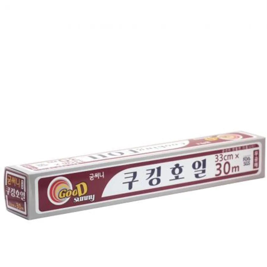 쿠킹호일 알루미늄호일 33cmX30m 16미크론 이미지