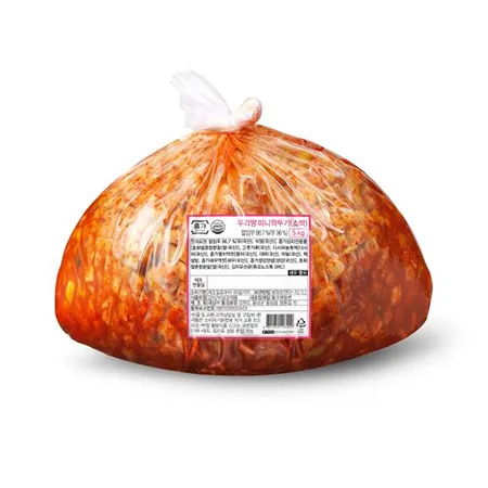 종가 미니깍두기소백 5kg/외식(15mm)