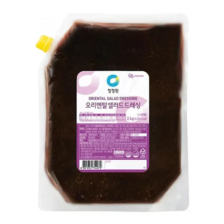 청정원 오리엔탈샐러드드레싱 2kg