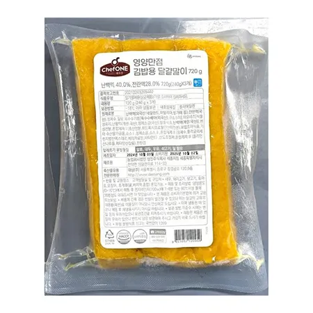 쉐프원 영양만점김밥용달걀말이 720g