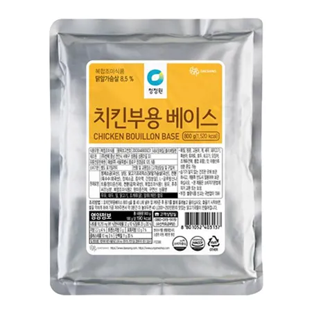 청정원 치킨부용베이스 800g(12입)