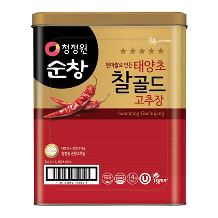 순창 (현미)찰골드고추장 14kg(캔)