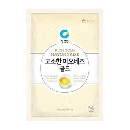 청정원 고소한마요네즈 3kg(국산난황)