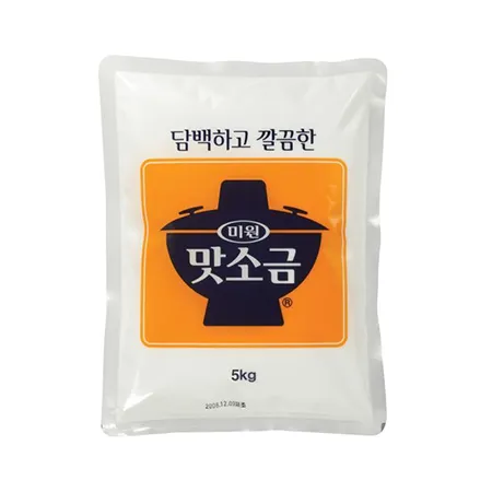 미원 중간맛소금 5kg