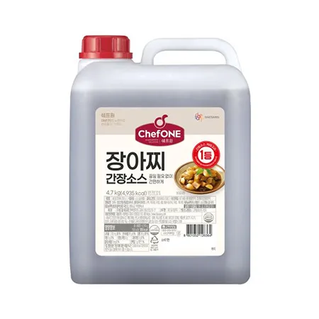 쉐프원 장아찌간장소스 4.7kg(참고을)