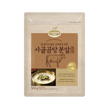 쉐프원 사골곰탕분말 500g(파우치)