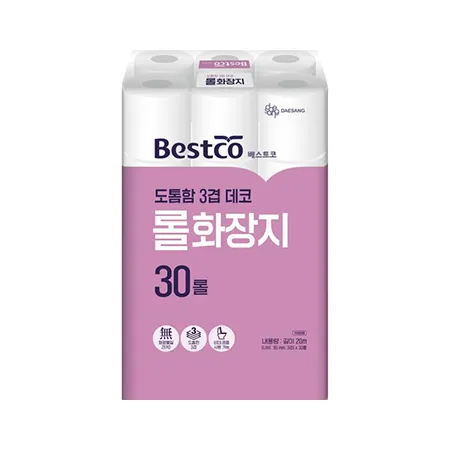 베스트코 롤화장지30롤*20m 1P(3입)