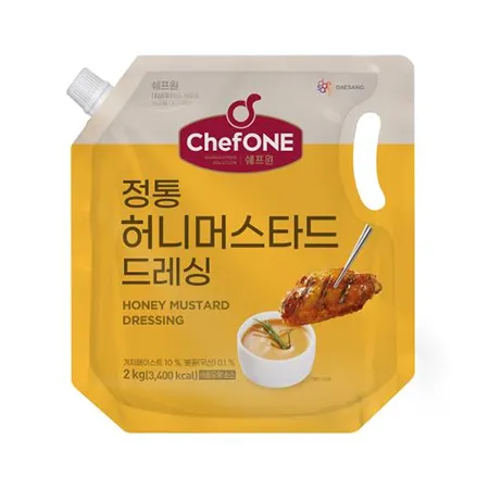 쉐프원 정통허니머스타드드레싱 2kg