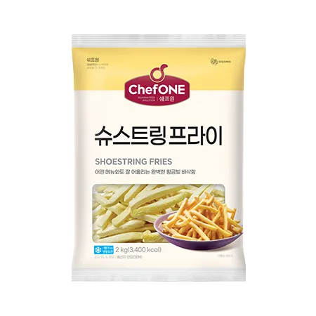☆초특가☆ 쉐프원 슈스트링 프라이 2kg 냉동감자