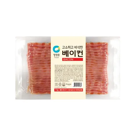 (DH) 청정원 고소하고바삭한베이컨 1kg