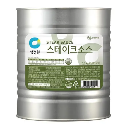 청정원 스테이크소스 3.3kg