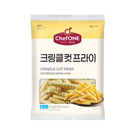 ☆초특가☆ 쉐프원 크링클컷프라이 2kg
