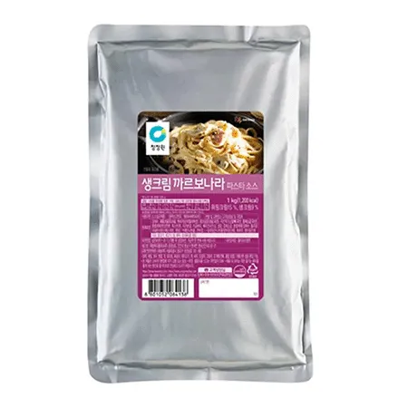 청정원 생크림까르보나라소스 1kg