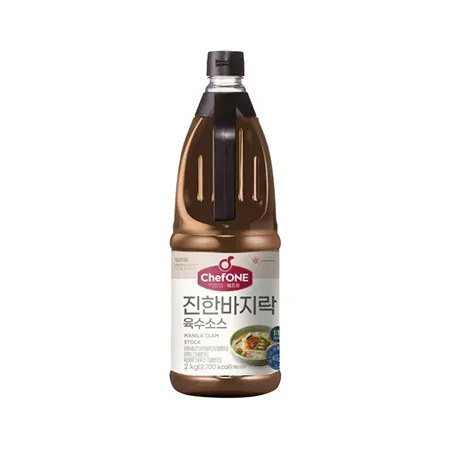 쉐프원 진한바지락육수소스 2kg(PET)