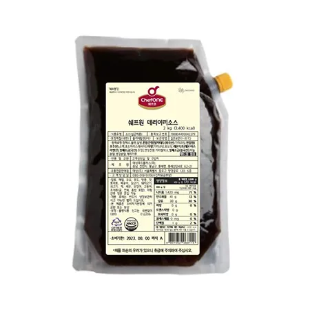 쉐프원 데리야끼소스 2kg(정풍)