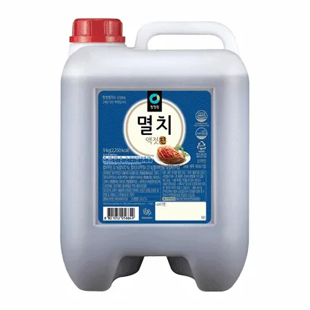 청정원 멸치액젓 진 9kg