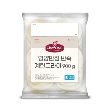 (리뉴얼)쉐프원 영양만점반숙계란프라이 900g