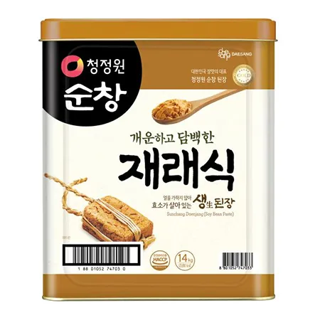 순창 재래식生된장 14kg(캔)