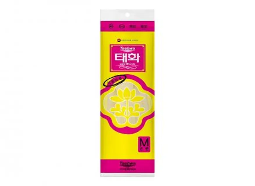 태화 선밴 고무장갑 중(M) 아이보리 10켤레 이미지