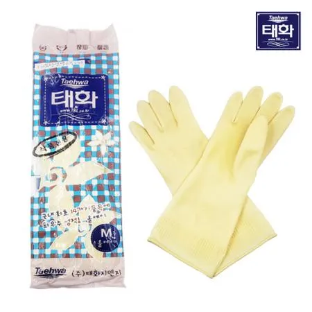 태화 올에이 고무장갑 중(M) 아이보리 10켤레
