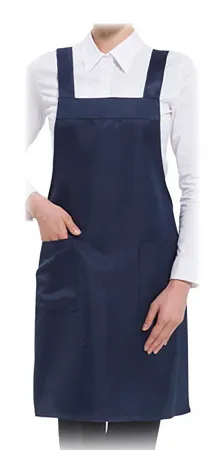 예경 폴리 H형 앞치마 / 곤색