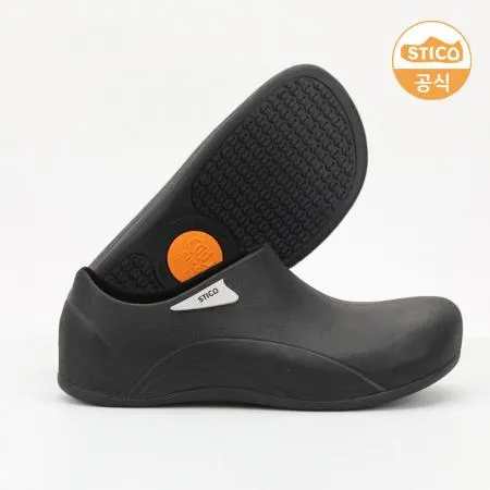 스티코 NEC-05s 안전 조리화 /블랙/ 230mm 이미지