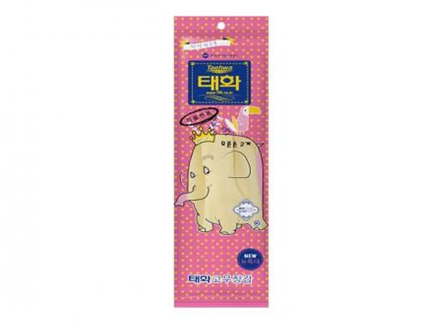태화 고무장갑 뉴특대(XL) 오른손 2개x100켤레 아이보리 (1BOX) 이미지