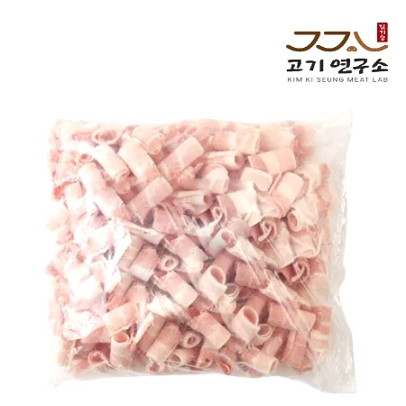 [싱싱배송] 이겹살 돌돌이 1kg/EA 구이용,볶음용,대패삼겹살용