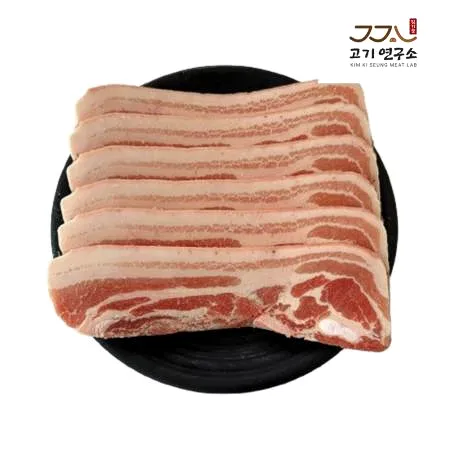 [싱싱배송] 미박삼겹살/오겹살 슬라이스 구이용 1kg/EA 이미지