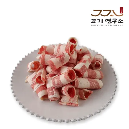 [싱싱배송] 미국산 우삼겹/삼겹양지 돌돌이 2mm 1kg/EA 구이용,훠궈용,볶음용