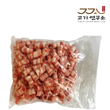 [싱싱배송][대용량] 미국산 우삼겹/삼겹양지 돌돌이 1.5mm 2.5kg/EA 구이용,훠궈용,볶음용