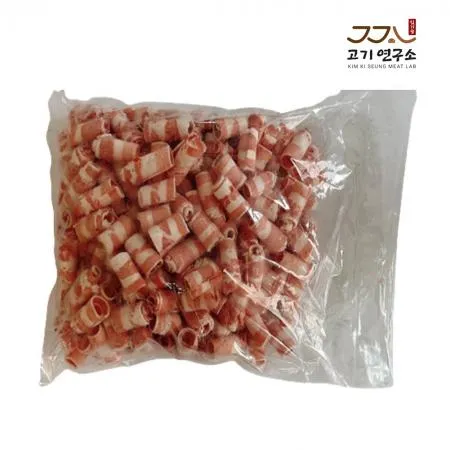[싱싱배송] 미국산 삼겹양지 돌돌이 1.5mm 1kg/EA 구이용,훠궈용,볶음용