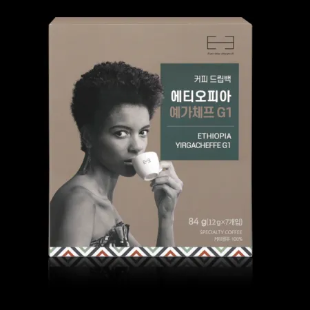 이스티브 에티오피아 스페셜티 커피 드립백 7개입-예가체프 이미지