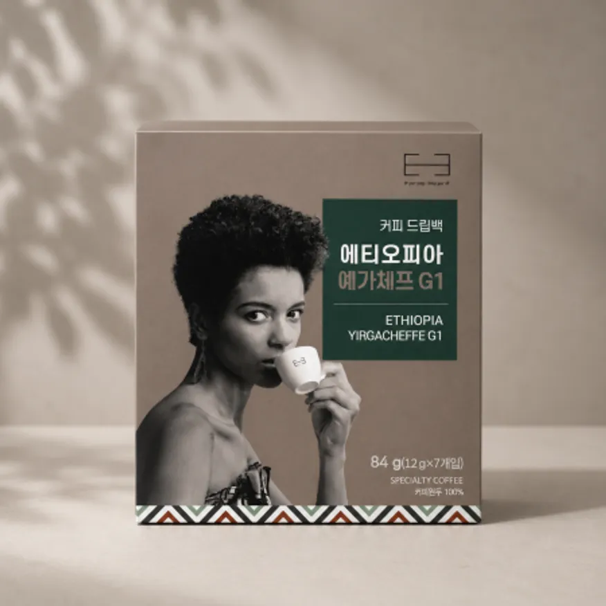 이스티브 에티오피아 스페셜티 커피 드립백 7개입-예가체프 이미지