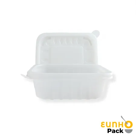 사각반죽용기 300ml 반투명 600세트 죽 반찬 일회용 포장용기 배달