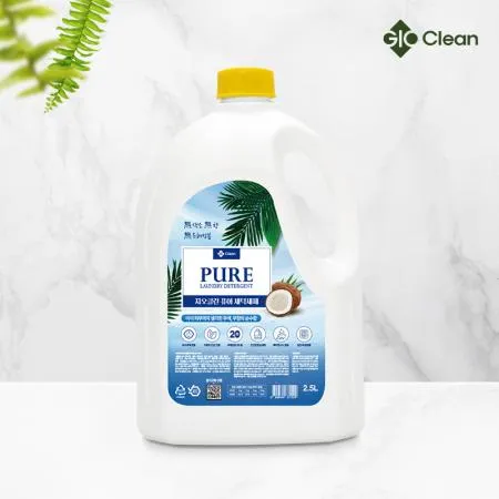 지오클린 퓨어 유아겸용 세탁세제 2.5L 4개 이미지