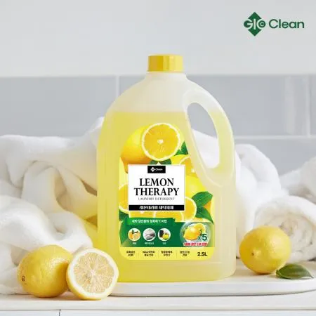 지오클린 레몬테라피 세탁세제 2.5L 4개 이미지