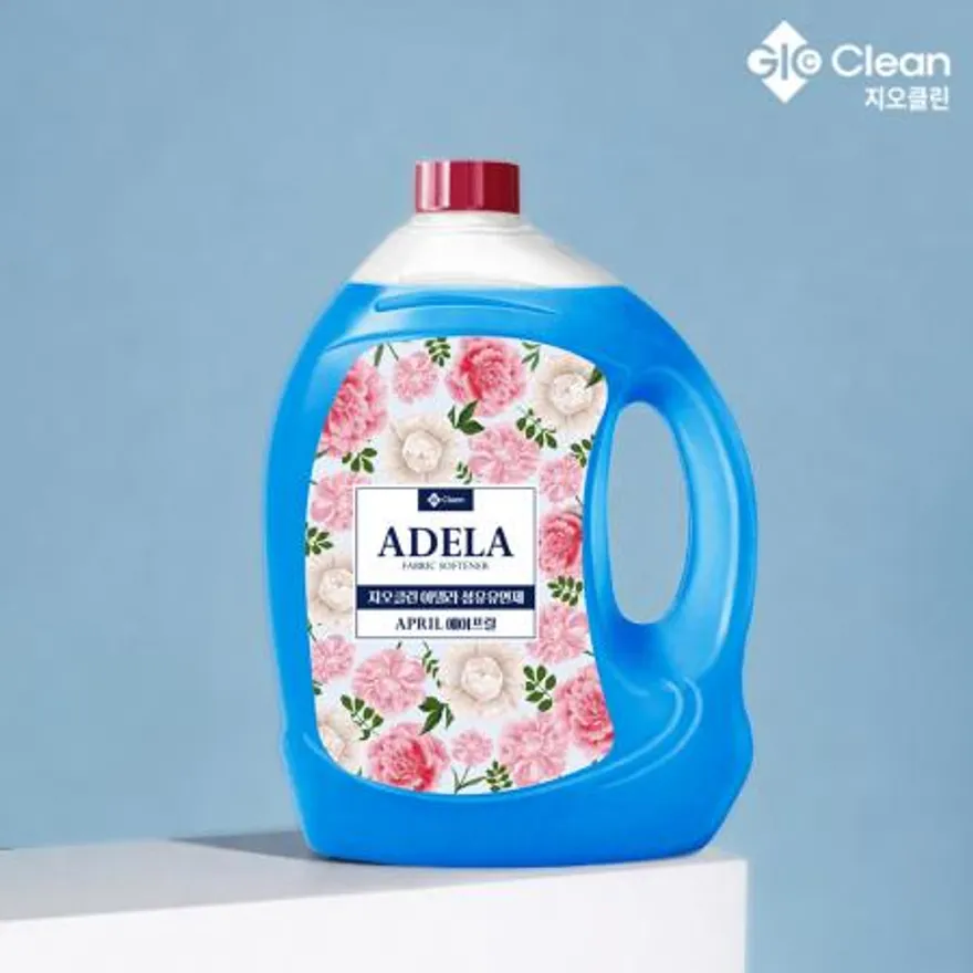 지오클린 아델라 섬유유연제 2.5L 4개 에이프릴향 이미지