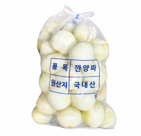 국내산 깐양파 10kg/봉 (2~3번구)