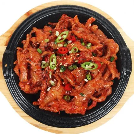 쿡앤라이프 매운 무뼈닭발 350g 안주 캠핑음식 밀키트 5팩 이미지