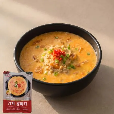 쿡앤라이프 김치 콩비지찌개 500g 황해도식 3팩 이미지