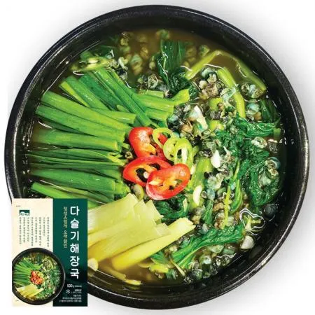 고향식품 옛맛 다슬기해장국 500g 3팩