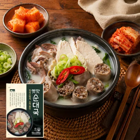 고향식품 옛맛 전통 순대국 600g 5팩