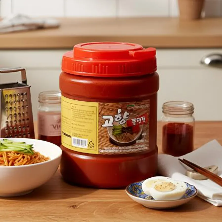 고향식품 옛맛 쫄면장 2kg 간편식 즉석식품 양념장 업소용 비빔장 이미지