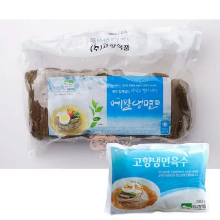 고향식품 옛맛 물냉면 메밀냉면 X 고향냉면육수 10인분 세트