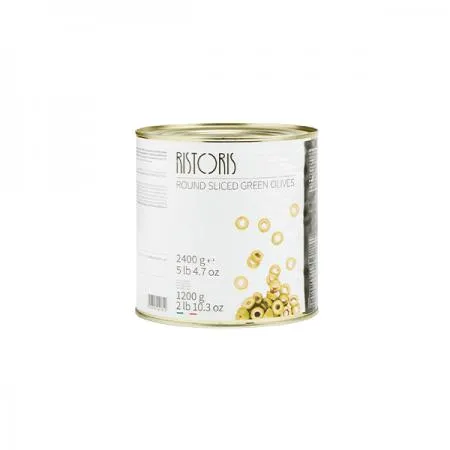 리스토리스 그린올리브 슬라이스(DW1.2kg) 2.4kg / EA 스페인