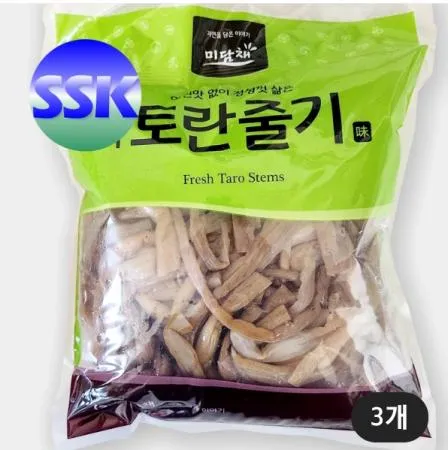 토란줄기 1kg 3개 소용량 가정용