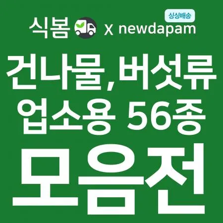 건나물,버섯 전국최저가 대표 이미지