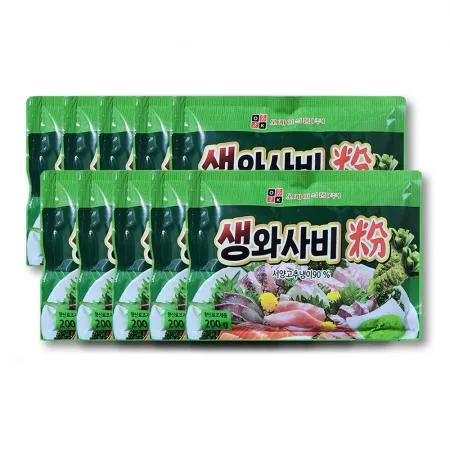 오케이 90% 고함량 와사비분 200g, 10개입 이미지