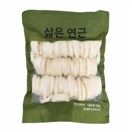 오케이 자숙연근 슬리이스 1kg, 10개입 이미지